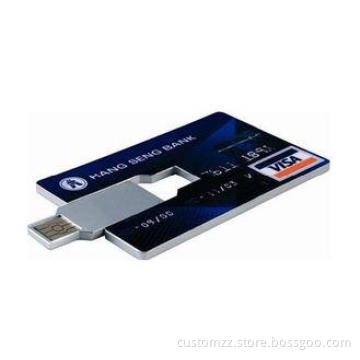 Custom Printed Credit Card Style USBFlash Drive Storage Pla